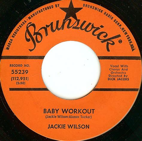 Jackie Wilson - Baby Workout (1963, Gloversville Pressing, Vinyl) | Discogs