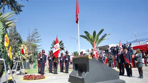 Gobernador Regional Presidi Ceremonia Protocolar Por El D A De La