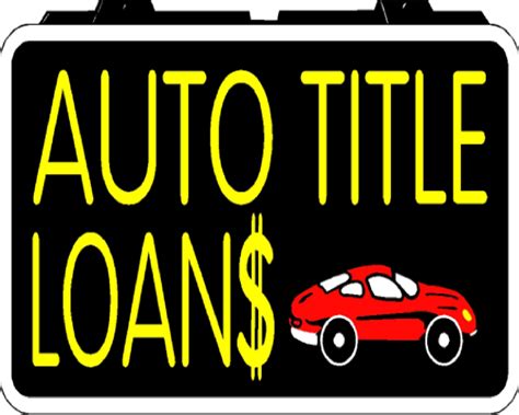 What You Need To Know About An Auto Title Loan Thrive Global