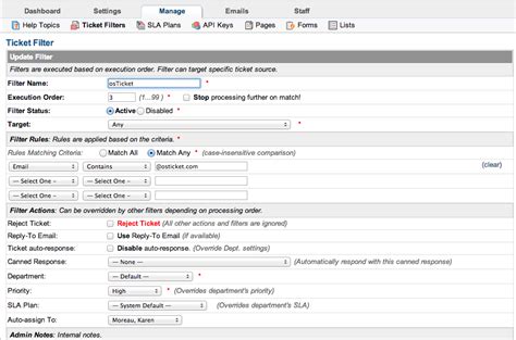 osTicket Demo Site » Try osTicket without installing it