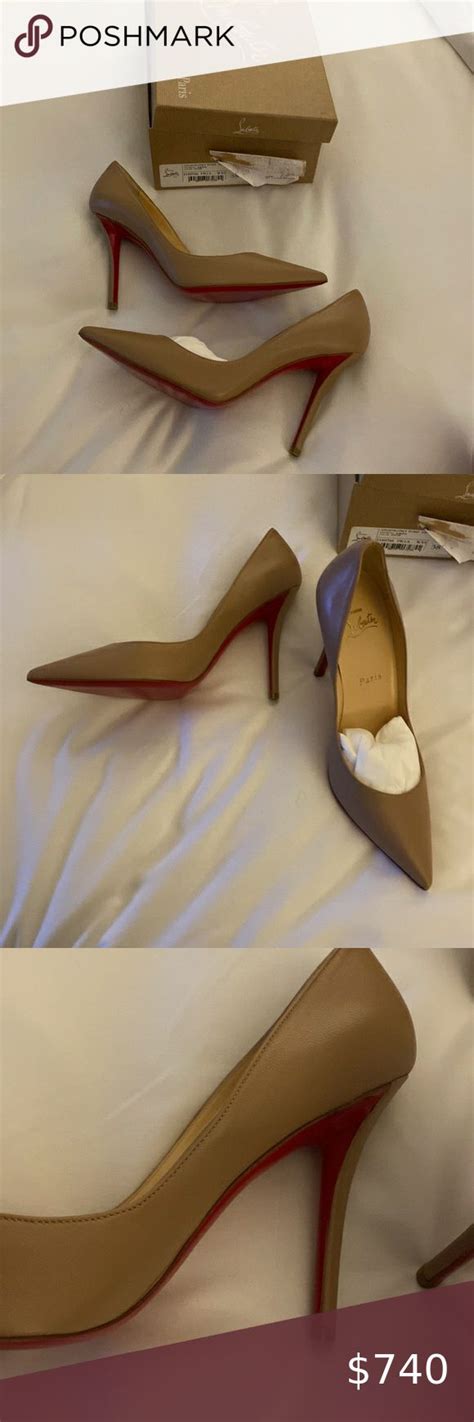 Christian Louboutin Nude Napa Heels Christian Louboutin Nude Fun