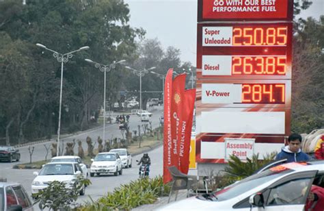 Prices Of Petrol Hsd Up By Rs Per Litre Pakistan Observer