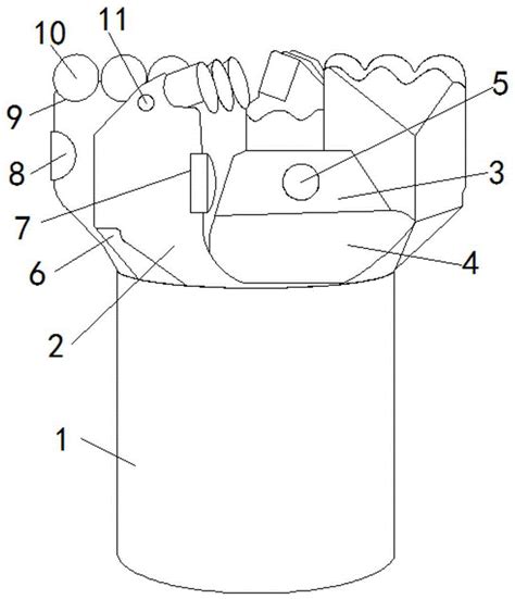 一种定位金刚石钻头的制作方法