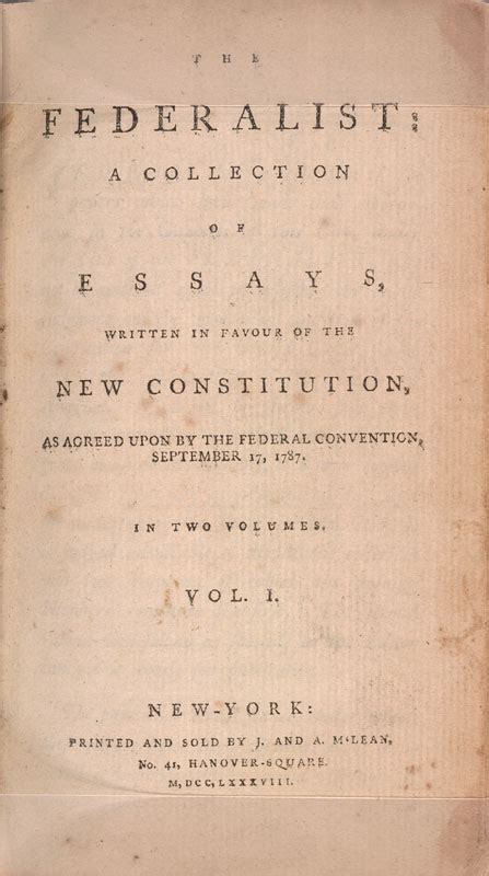 Education From Lva James Madison Federalist 10