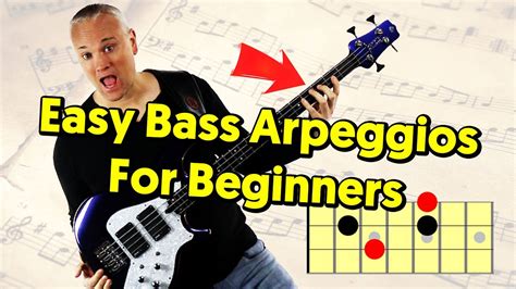 Easy Bass Arpeggios For Beginners YouTube