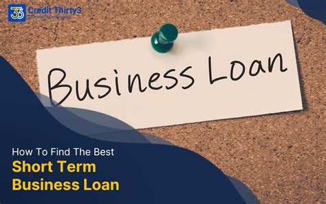 How To Find The Best Short Term Business Loan