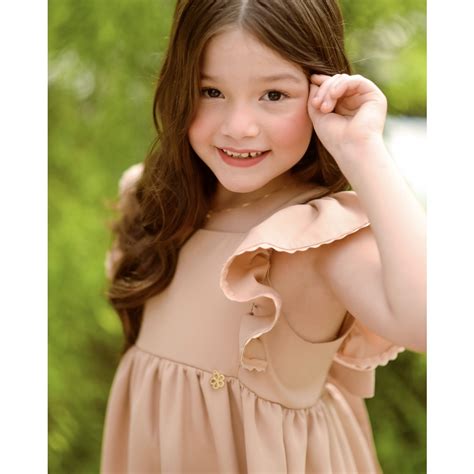 Vestido Charme Nude Claro Luxo Alfaiataria Premium Shopee Brasil