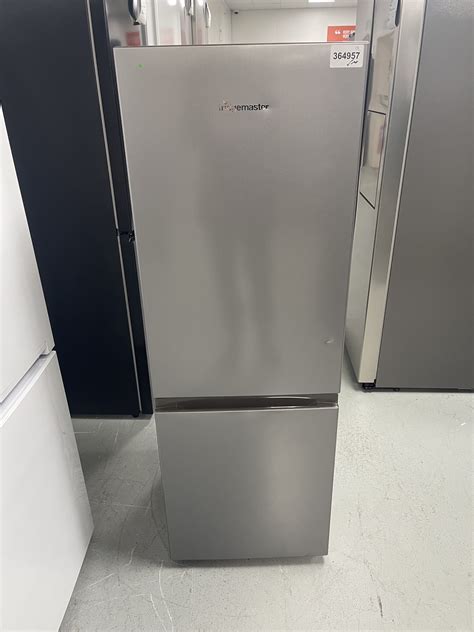 Fridgemaster Mc50165es Fridge Freezer Silver E Rated 364957