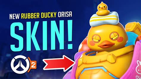 New Overwatch 2 Skins Rubber Ducky Orisa Bathmaster Zenyatta Free Weapon Charm Youtube