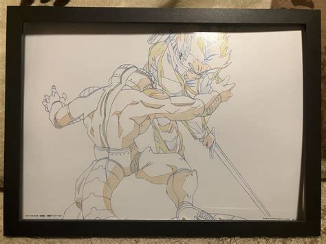 ドラゴンボールz トランクスvsメカフリーザ 原画風クリアファイル額装品 鳥山明 By メルカリ