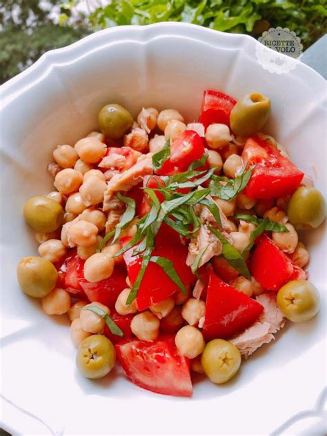 Ricetta Dell Insalata Di Ceci Tonno E Pomodori Ricetta Light