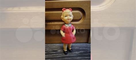 Девочка с бантиком целлулоид СССР купить в Москве с доставкой | Хобби и ...