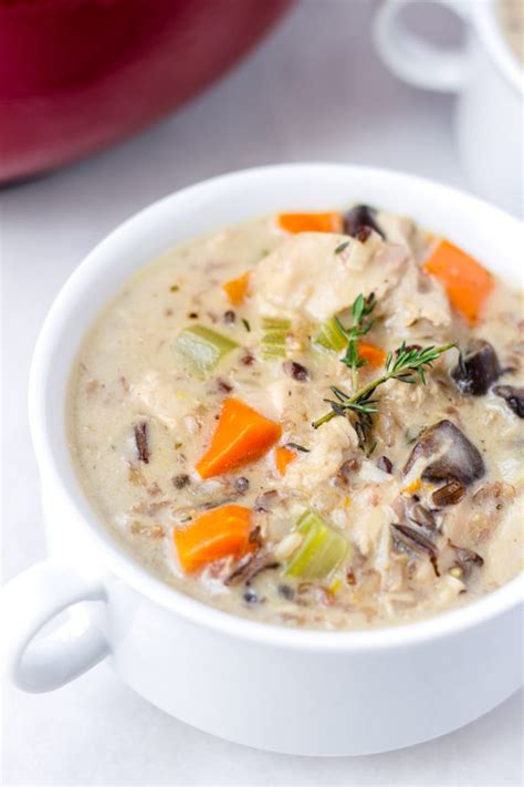 Creamy Turkey And Wild Rice Soup Cooking For My Soul