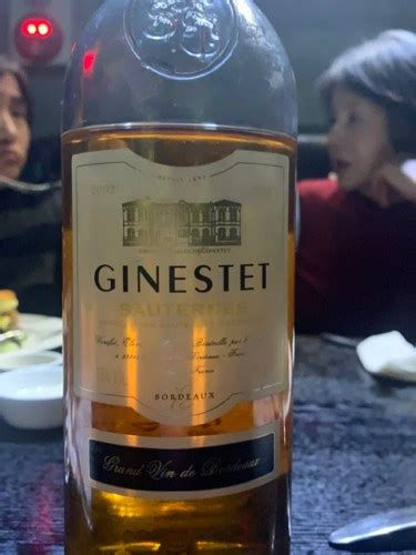 Ginestet Sauternes Vivino California