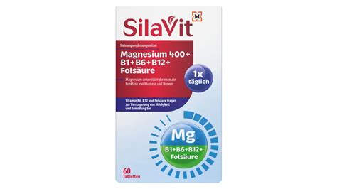 Silavit Magnesium B B B Fols Ure Online Bestellen M Ller