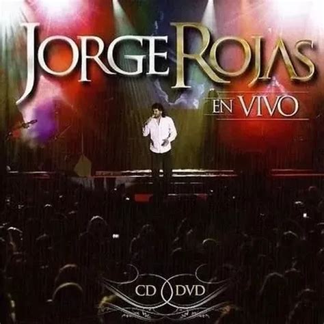 CD DVD Ao Vivo De Jorge Rojas Selados MercadoLivre