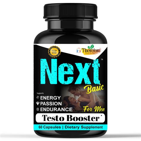 Testosterone Booster For Men With Horny Goat Vitamins Strength