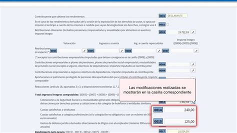 Dónde poner las cuotas sindicales en la declaración de la renta