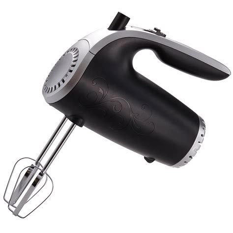 Brentwood Lightweight 5 Speed Electric Hand Mixer Black Walmart