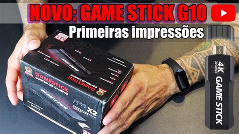 Game Stick K G D Primeiras Impress Es Desse Stick Que Veio Pra