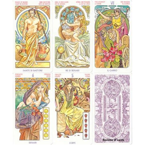 Lo Scarabeo Art Nouveau Tarot Cards Mystic Dreamer As