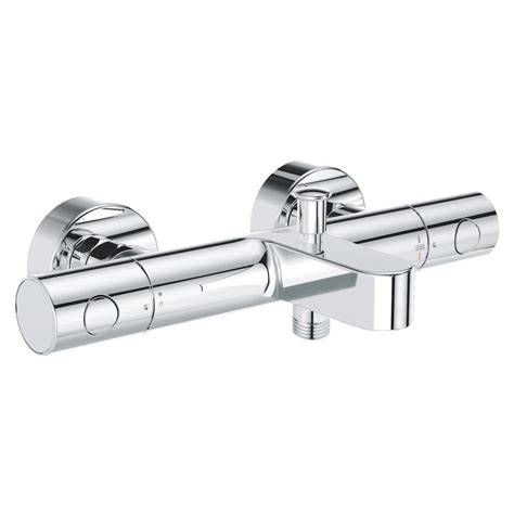 Grohe Grohtherm Cosmopolitan Kar Brusearmatur M Rosetter I Krom