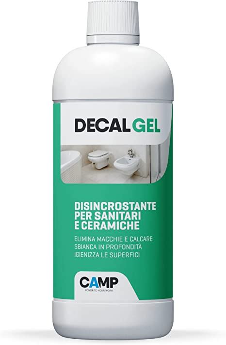 Camp DECAL Gel Detergente Disincrostante Anticalcare In Formula Gel