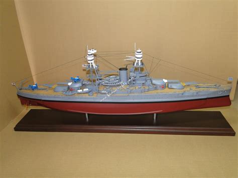 USS Nevada (BB-36) - Mahogany Wooden Aircraft Models – Boat & Ship Models Handmade Museum Quality