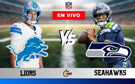 NFL Dónde ver Lions vs Seahawks EN VIVO Monday Night Football