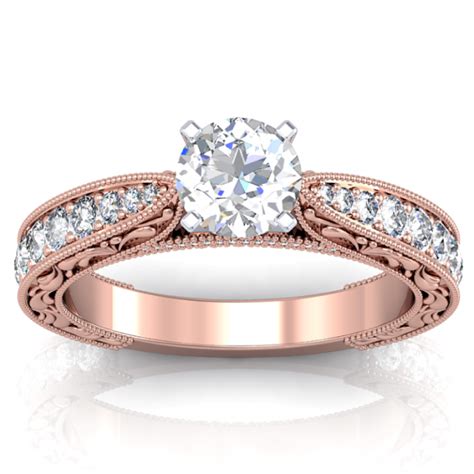 Top Dazzling Breathtaking Rose Gold Engagement Rings