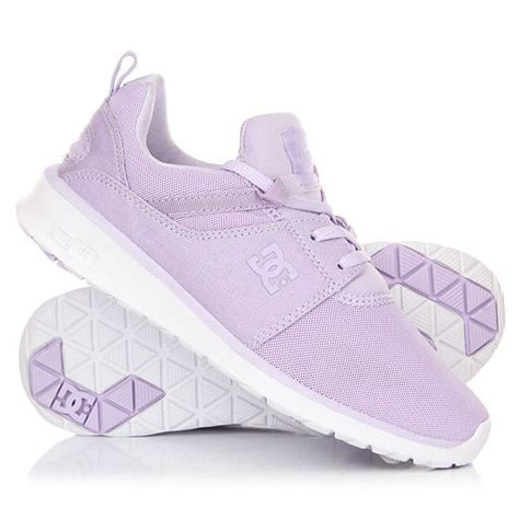 Купить женские Кроссовки DC SHOES Heathro светло-фиолетовый от DC Shoes ...