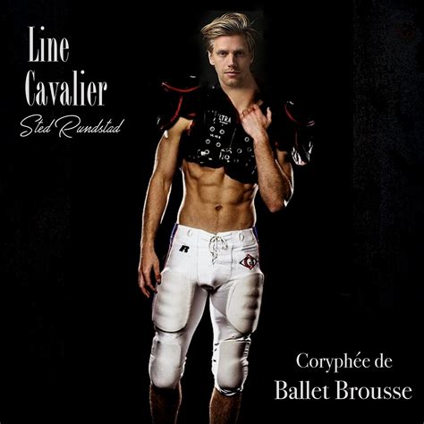 Line Cavalier Sted Rundstad Coryphée de Ballet Brousse Male Beauty