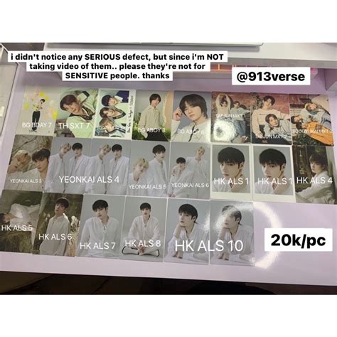 Jual Txt Mpc Mini Photocard Act Boy Lovesick Shine Moa X Together