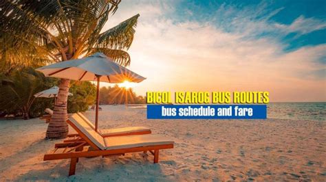 Bicol Isarog Bus Schedule Routes Fare Escape Manila