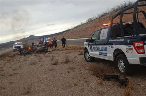 Muere calcinado en choque contra tráiler en la vía corta a Parral El