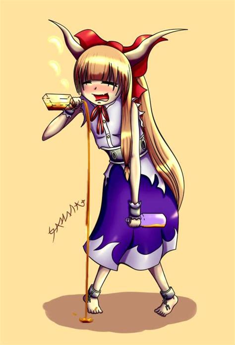 Suika Ibuki By Gammaelvago On Deviantart