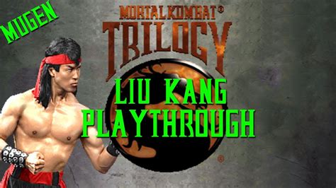 Ultimate Mortal Kombat Trilogy Rev F Liu Kang MK3 Playthrough Hard