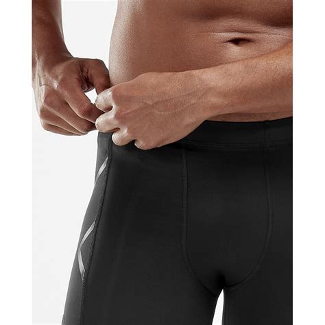 2XU Men S Compression 1 2 Shorts BLK NRO Tennis Warehouse Australia