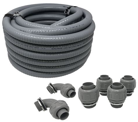 Sealproof Non Metallic Liquid Tight Conduit And Connector Kit 1 Inch