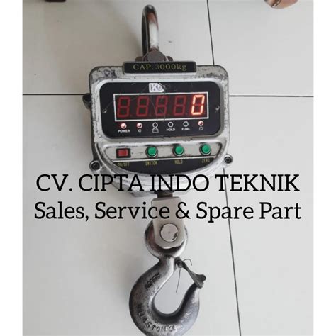 Jual Timbangan CRANE SCALE DIGITAL Timbangan Gantung Crane Scale