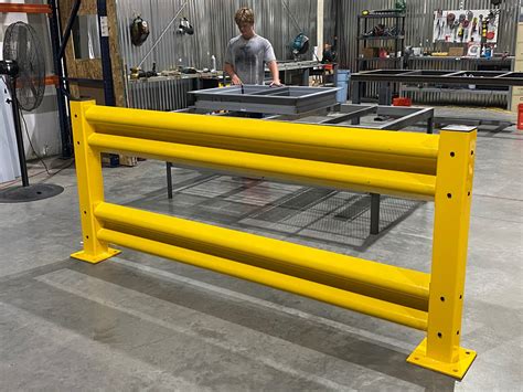 Forklift Protection Rails Construction Safety Barriers