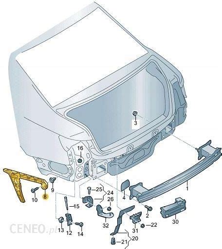 Audi Oe Mocowanie Ślizg Zderzaka Tył Lewy A4 B9 Limo Opinie i ceny na