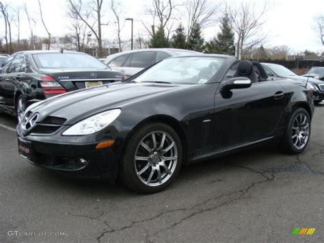 2008 Obsidian Black Metallic Mercedes Benz SLK 280 Roadster 26177250