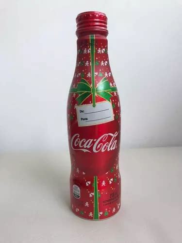 Garrafa Coca cola Alumínio Natal 2015 Lacrada MercadoLivre