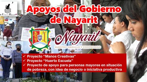 ≫ Apoyo Del Gobierno De Nayarit ️【 Enero 2025】