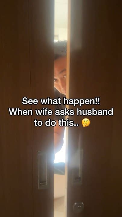 👀see What Happen Wife Asks Husband To Do This Foryou Viral Fyp Entertainment Couple