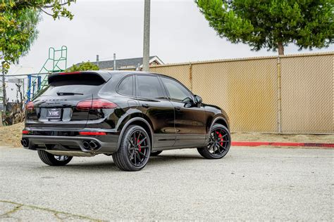 Porsche Cayenne Turbo On 22 Vossen Hf 3 Wheels Wheel Bran Flickr