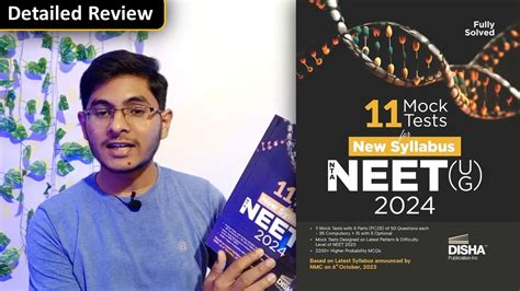 Disha 11 Mock Test NEET UG 2024 REVIEW Best Mock Test For NEET 2024