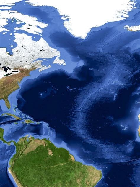 Atlantic Ocean Map