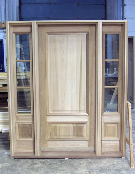 Porte Bois Exterieure Exterior Wood Door Michelena